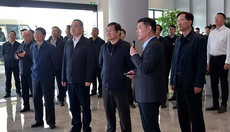 旭合科技迎接全市“双招双引”工作推进会现场观摩活动 展示科技创新成果与发展新格局 